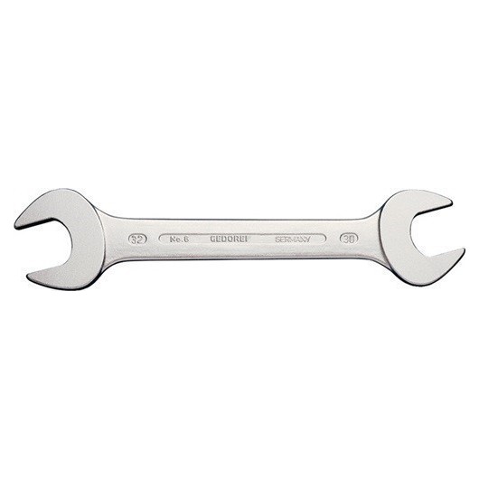 Llave De Doble Boca 6 27 X 32 Mm Longitud 302 Mm Cromada Ged