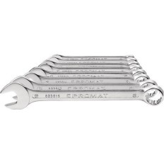Llave Combinada 08-19Mm Bihexagonal Boca 10º Jgo 08Pz Promat