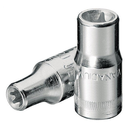Llave De Vaso Torx Hembra 1/4" E7 X25Mm Din 3120 Gedore Tx20