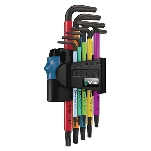 Juego De Llaves Acodadas 967 Sl 9 Uds. T8-T40 Con Codificaci