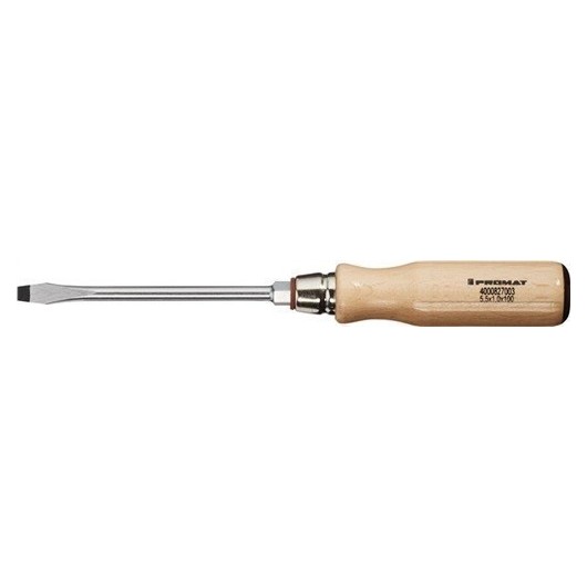 Destornillador B/Plana 06,0X100Mm M/Madera Promat