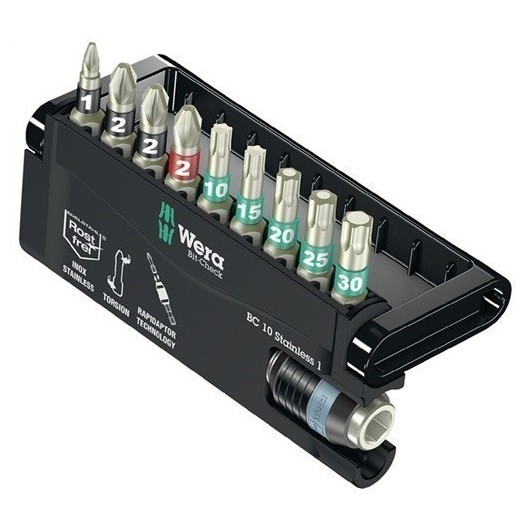 Surtido De Puntas De Acero Inoxidable Bc 10 Acero Inoxidable
