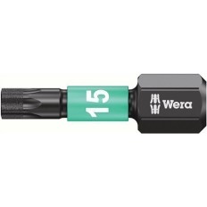 Punta Impactador Dc T15 Longitud 25 Mm 1/4 Pulg. C6,3 Impact