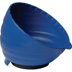 Cuenco Magnetico De Plastico 15Cm Para Tornillos Azul Promat