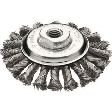 Cepillo Conico Diam. 115 Mm M14 Grosor Alambre 0,5 Mm Acero