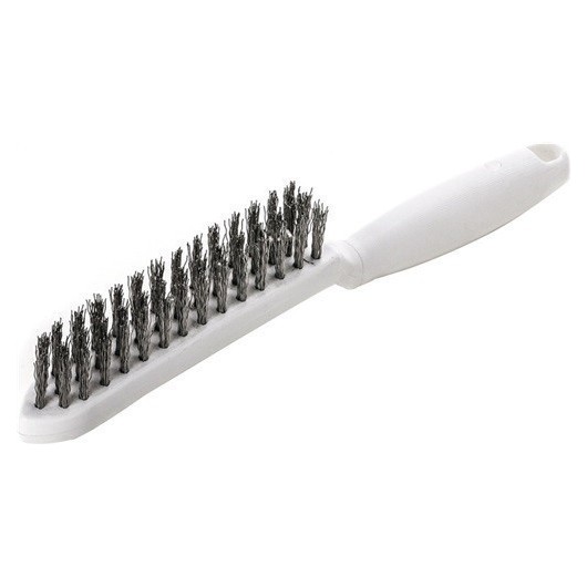 Cepillo Man Uso Alimentario 3 Hiler 285Mm M/Plas Pua Ac/Inox
