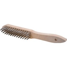 Cepillo Metalico Longitud 295 Mm 0,3 Mm Acero Inoxidable 2 H