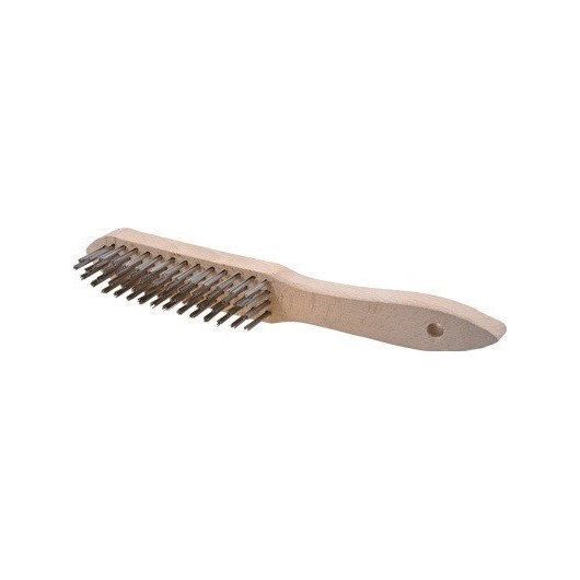 Cepillo Metalico Longitud 295 Mm 0,3 Mm Acero Inoxidable 3 H