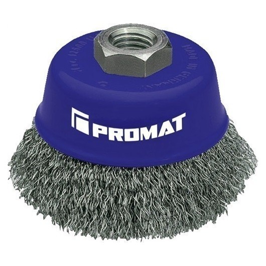 Cepillo Ind Taza Amoladora 080Mm Al 0,3Mm Promat