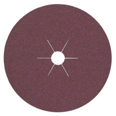 Disco De Fibra Diam. 115 Mm Granulacion 80 Para Madera/Metal