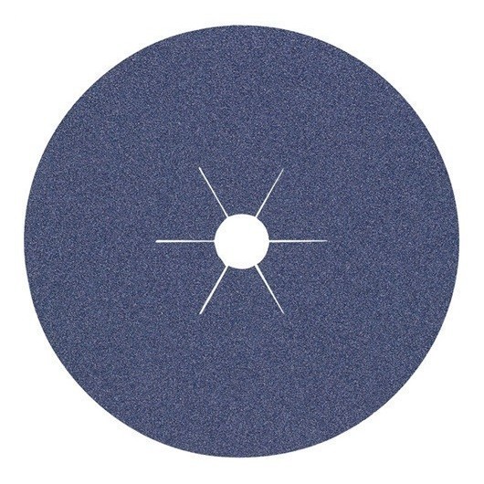 Disco De Fibra Diam. 125 Mm Granulacion 60 Inox Corindon De