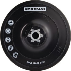 Plato De Soporte Diam. 115 Mm M14 Con Velcro Promat