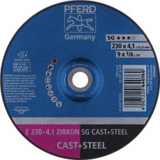 Disco De Desbaste Sg Cast+Steel D 230 X Gr 4,1 Mm Acodado Ac