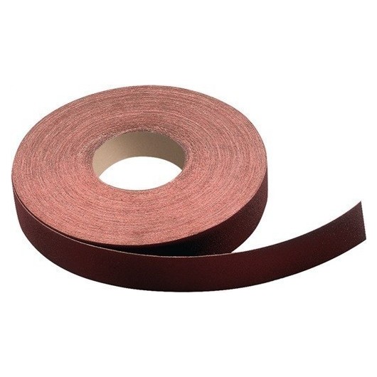 Rollo De Tela De Lija 50 Mm Granulacion 60 Para Metal Corind