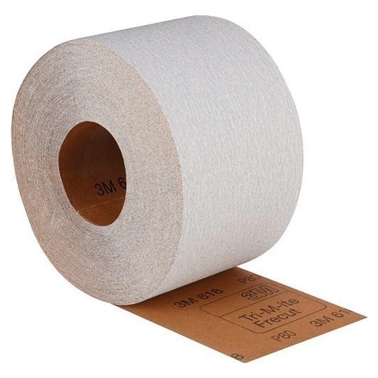 Rollo De Papel De Lija 618 115 Mm Granulacion 180 Para Pintu