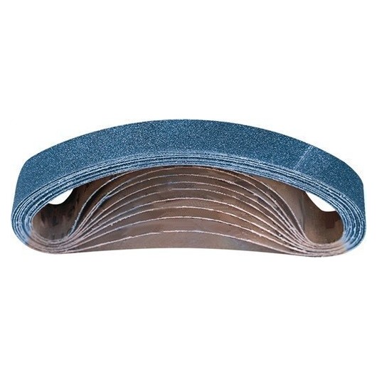 Banda Lija 013X0533Mm Para Inox Gr120 Corindon De Circonio