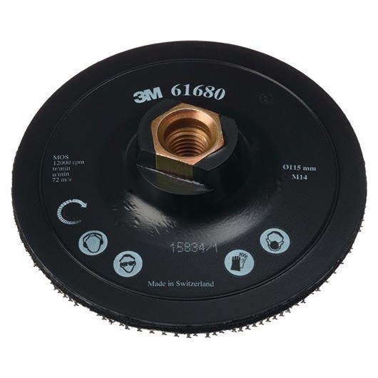 Plato De Soporte Scotch Brite™ Dh-Ac Diam. 115 Mm M14 Con Ce