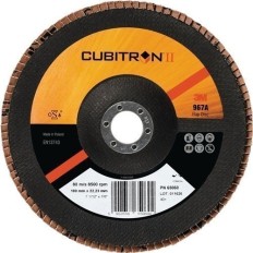 Disco Abrasivo Laminas Cubitron™Ii 967A Ø125Mm Conico Gr.60