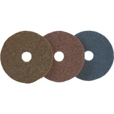 Disco De Vellon Abrasivo Diam. 125 Mm Medio Rojo Pretroquela