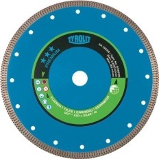 Disco De Corte Diamantado Premium Diam. 230 Mm Perforacion 2