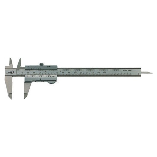 Calibre Pie De Rey De Bolsillo Din 862 Duo-Fix 150 Mm Tornil