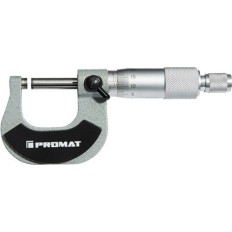 Micrometro Exteriores Din 863/1 00-025Mm Husill 6,5Mm Promat