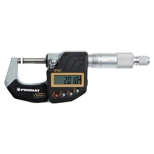 Micrometro De Exteriores Din 863/1 Ip65 25-50 Mm Digital Pro