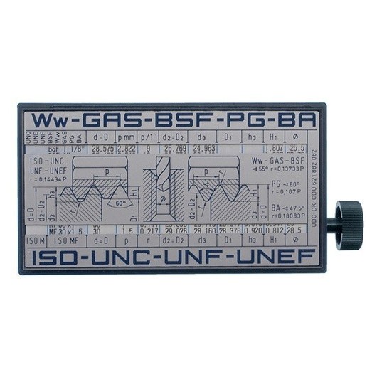 Indicador De Rosca Iso Filetor An 60 X P 30 X Al 110 Mm Prom