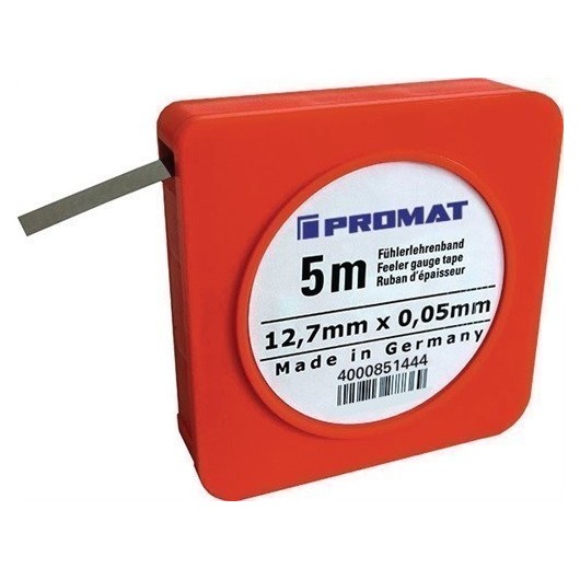 Cinta De Espesor Grosor 0,02 Mm Longitud 5 Mm Ancho 12,7 Mm