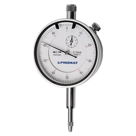 Reloj Comparador Din 878 10 Mm Lectura 0,01 Mm Promat