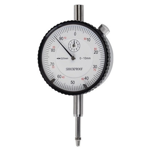 Reloj Comparador Din 878 10 Mm Lectura 0,01 Mm Con Proteccio