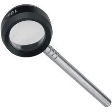Lupa Manual Tech-Line Aumento 8X Diam. Lente 28 Mm Schweizer