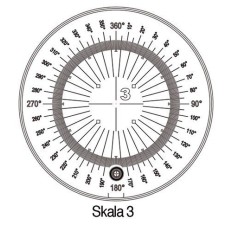 Escala Medicion Lupa Pie Tech-Line Ø25/2,5Mm Duo 3 Schweizer