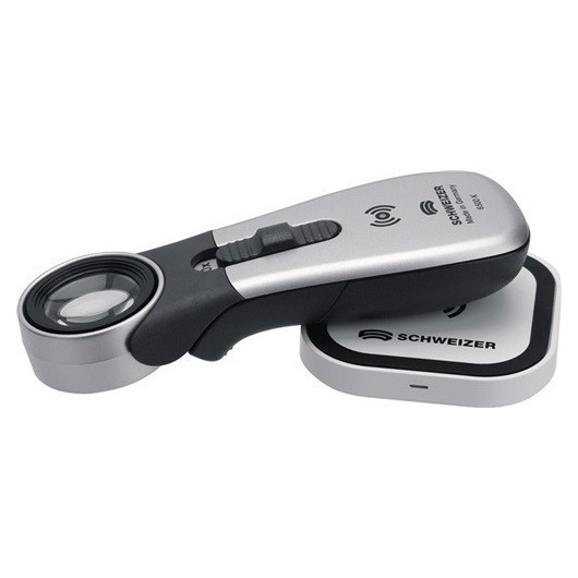 Lupa Manual Iluminada Tech-Line Induccion Aumento 10X Led Di