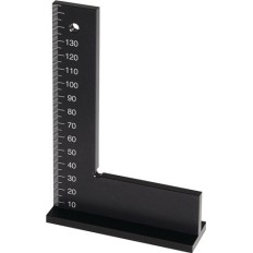 Escuadra Medic 250X165Mm C/Escala+Tope Din875/I Alu Neg Prom