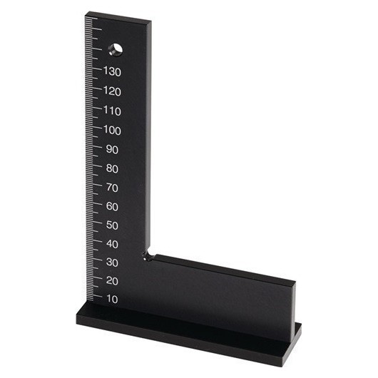 Escuadra Medic 250X165Mm C/Escala+Tope Din875/I Alu Neg Prom