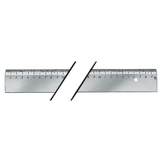 Escala Longitud 500 Mm Acero Sin Extremos Protectores Promat