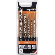 Juego De Brocas Espirales Para Madera Pctm 5 Uds. Diam. 4, 5