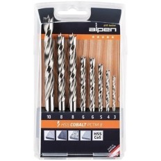 Juego De Brocas Espirales Para Madera Pctm 8 Uds. Diam. 3, 4