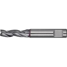 Fresa Ranurada Mini 5,5Mm 3Filos Larga Hss-Co8 Ticn Promat