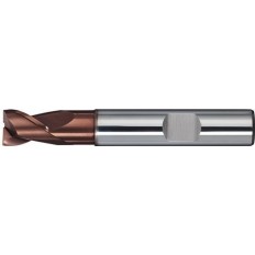 Fresa Ranurada 08X20Mm 2 Filos Din 6527 K Vhm Tiain Tipo N