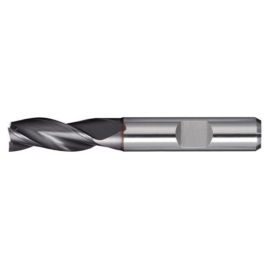 Fresa Ranurada 08X25Mm 3 Filos Din 844 Hss-Co Ticn Tipo N