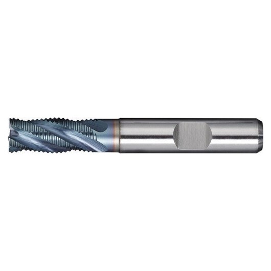 Fresa Frontal 06X19Mm 4 Filos Din 844 Hss-Co Ticn Tipo Hr