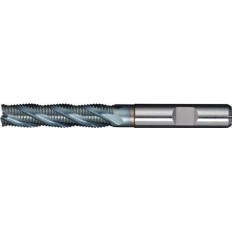 Fresa Frontal 06X30Mm 4 Filos Din 844 Hss-Co Ticn Tipo Hr