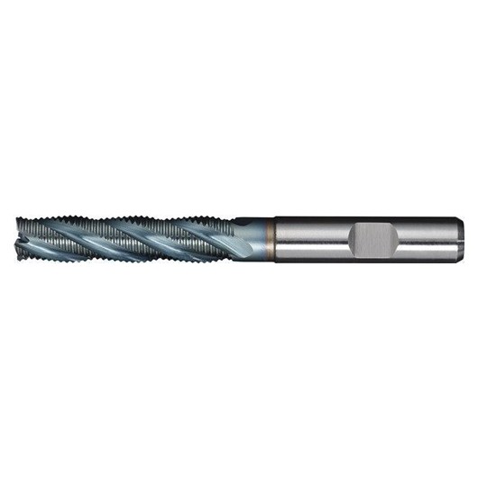 Fresa Frontal 06X30Mm 4 Filos Din 844 Hss-Co Ticn Tipo Hr