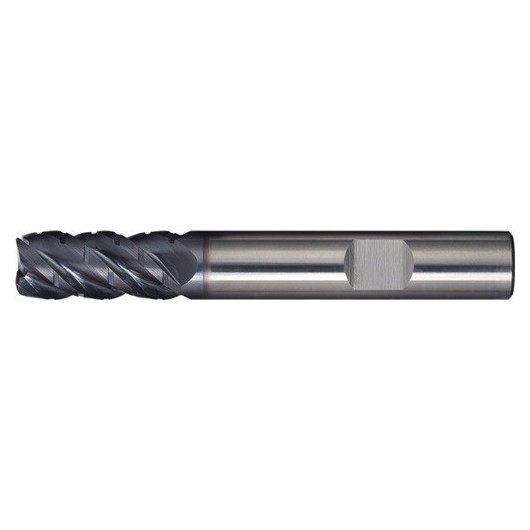 Fresa Frontal Din 6527 L Tipo Nf Diam. Nominal 6 Mm Vhm Tial