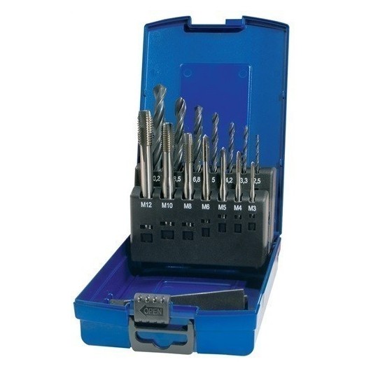 Juego De Machos De Roscar Para Maquina Din 371/376 C M3-M12