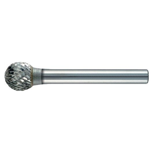 Fresa Esferica Kud 03X2,5Mm Dentado Cruz Metal Duro M/03Mm