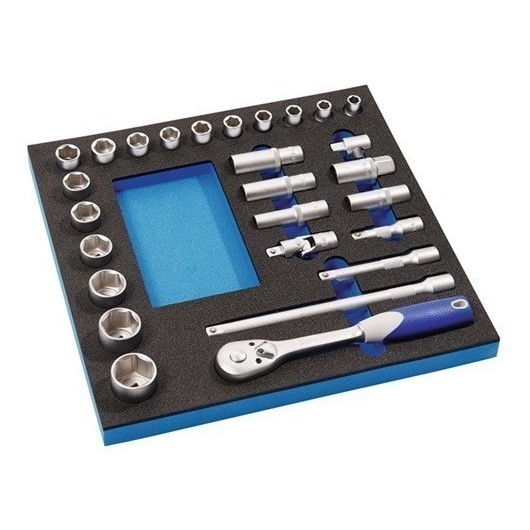 Modulo De Herramientas 27 Uds. Modulo 2/3 Llave De Vaso Prom