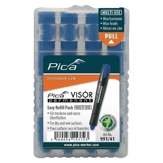 Juego De Minas Visor Permanent 4 X Azules Resistente Al Agua